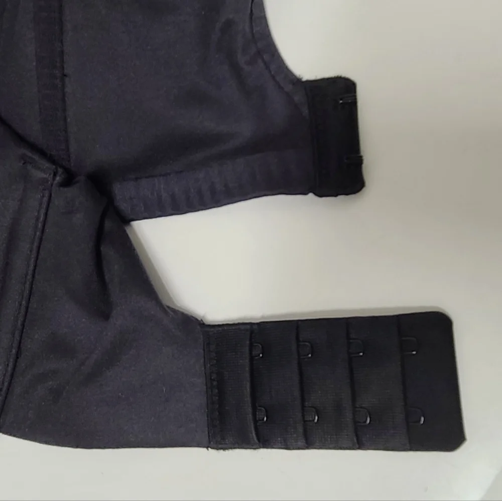 Tommy John Second Skin Comfort Lightly Lined Wireless Demi Bra Black 32DDD NWT